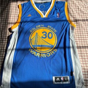 Golden State Warriors Blue Basketball Jersey